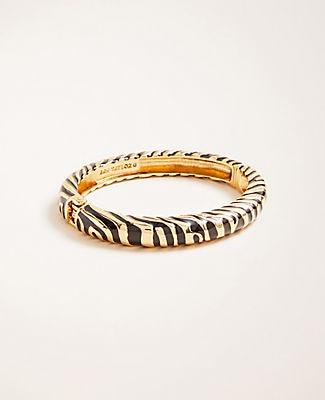 Ann Taylor Zebra Print Bangle