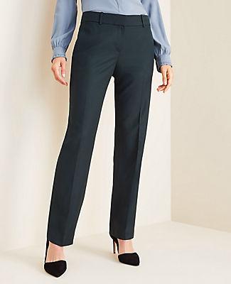 Ann Taylor The Straight Pant In Green