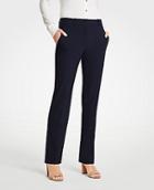 Ann Taylor The Straight Pant In Seasonless Stretch - Classic Fit