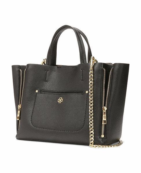 Ann Taylor Pebbled Signature Crossbody Bag, Black - One Size