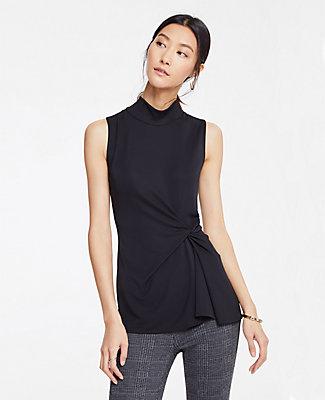 Ann Taylor Knot Front Shell