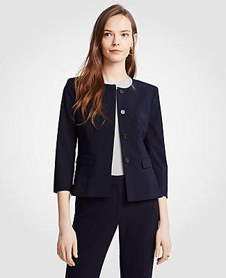 Ann Taylor Seasonless Peplum Jacket