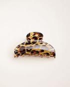 Ann Taylor Animal Print Large Claw Hair Clip
