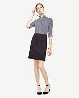 Ann Taylor Double Pocket Skirt