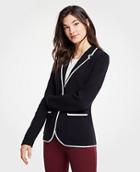 Ann Taylor Tipped Blazer