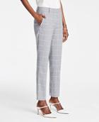 Ann Taylor The Ankle Pant In Windowpane