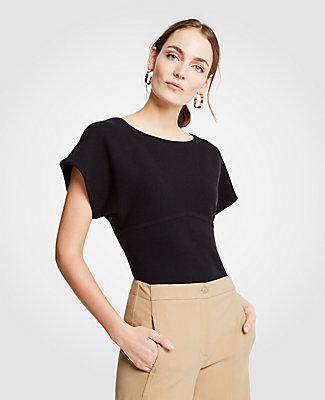 Ann Taylor Corset Sweater