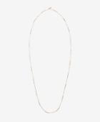 Ann Taylor Triple Crystal Station Necklace