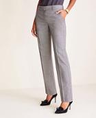 Ann Taylor The Straight Pant In Birdseye - Classic Fit