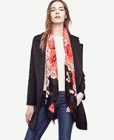 Ann Taylor Poppy Square Scarf
