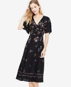 Ann Taylor Modern Folk Fit And Flare Dress