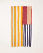 Ann Taylor Colorblock Stripe Blanket Scarf