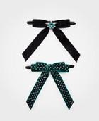 Ann Taylor Embellished Bow Hair Ties