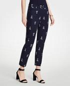 Ann Taylor The Crop Pant In Pineapple