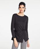 Ann Taylor Side Knot Top