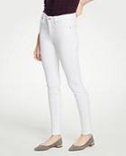 Ann Taylor Skinny Jeans In White