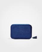 Ann Taylor Velvet Jewelry Box
