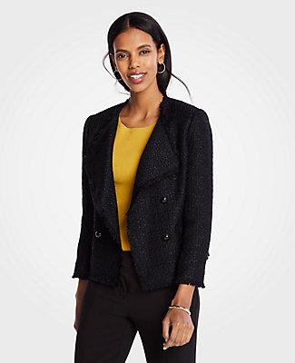 Ann Taylor Tweed Cascade Jacket