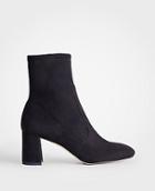 Ann Taylor Larissa Suede Heel Booties