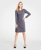 Ann Taylor Pearlized Shift Dress