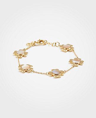 Ann Taylor Clover Flower Bracelet