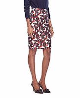 Ann Taylor Curvy Vine Pencil Skirt