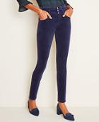 Ann Taylor Velvet High Rise Skinny Jeans