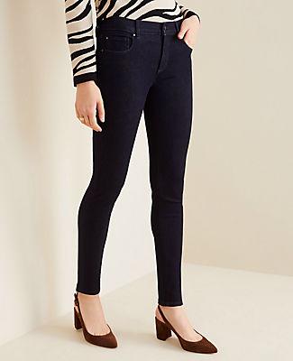 Ann Taylor Performance Stretch Skinny Jeans In Classic Rinse Wash