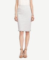 Ann Taylor Marled Pencil Skirt
