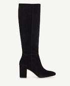 Ann Taylor Florence Suede Heeled Boots