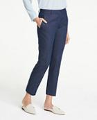 Ann Taylor The Ankle Pant In Faux Denim - Curvy Fit