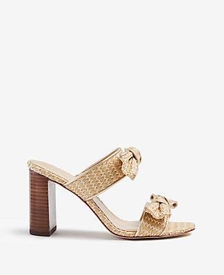 Ann Taylor Janie Bow Heeled Sandals