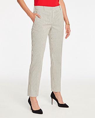 Ann Taylor The Ankle Pant In Mini Windowpane