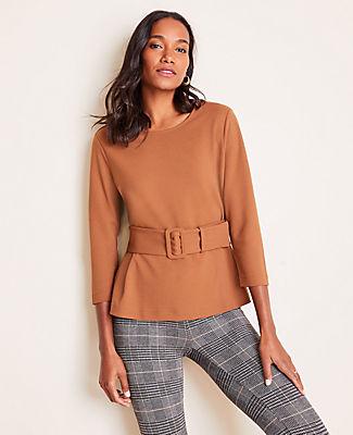 Ann Taylor Belted Top