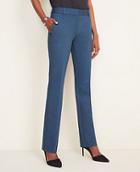 Ann Taylor The Straight Pant In Ponte - Curvy Fit