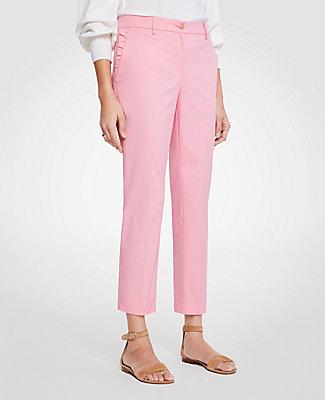 Ann Taylor The Ruffle Crop Pant