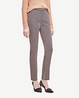 Ann Taylor Houndstooth Ankle Pants