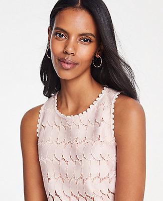 Ann Taylor Lace Halter Top