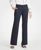 Ann Taylor The Madison Trouser In Speckled Twill - Curvy Fit