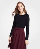 Ann Taylor Scalloped Sweater