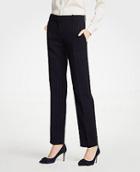 Ann Taylor The Straight Leg Pant In Pinstripe - Classic Fit