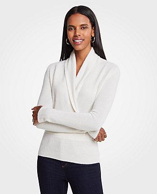 Ann Taylor Cashmere Wrap Sweater