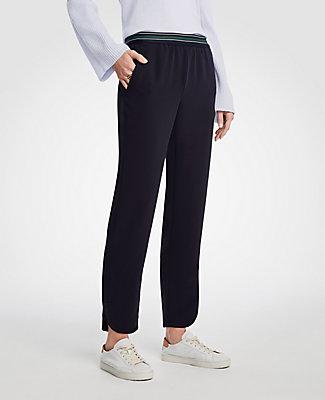 Ann Taylor Dolphin Hem Pull On Pants