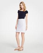 Ann Taylor Lace A-line Skirt