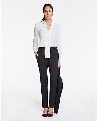 Ann Taylor The Straight Leg Pant In Pindot