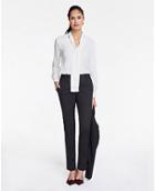 Ann Taylor The Straight Leg Pant In Pindot