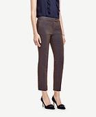 Ann Taylor Kate Geo Jacquard Everyday Ankle Pants