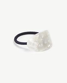 Ann Taylor Tortoiseshell Print Oval Hair Tie