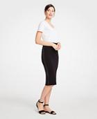 Ann Taylor Shimmer Stitched Pencil Skirt
