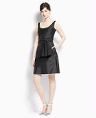 Ann Taylor Silk Dupioni Scoop Neck Bridesmaid Dress